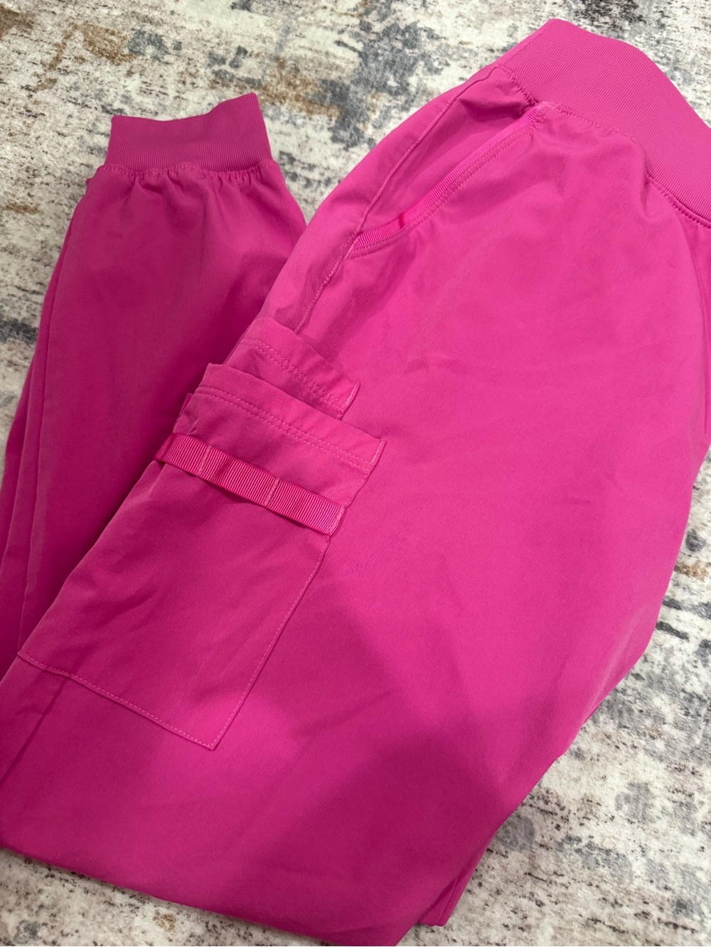 Bright Fuchsia Scrub Set - Picture 4 of 4